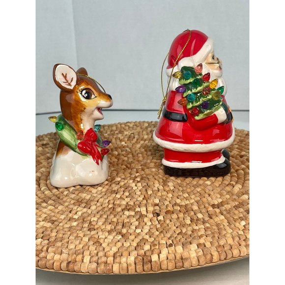 Mr. Christmas Santa and Reindeer Light-Up Set, Mister Christmas Retro Lite Up - Picture 5 of 10